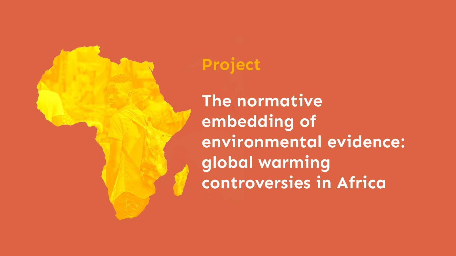 The normative embedding of environmental evidence: controversies surrounding climate change in Africa