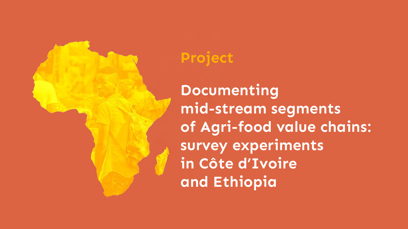 Documenting mid-stream segments of Agri-food value chains: survey experiments in Côte d’Ivoire and Ethiopia